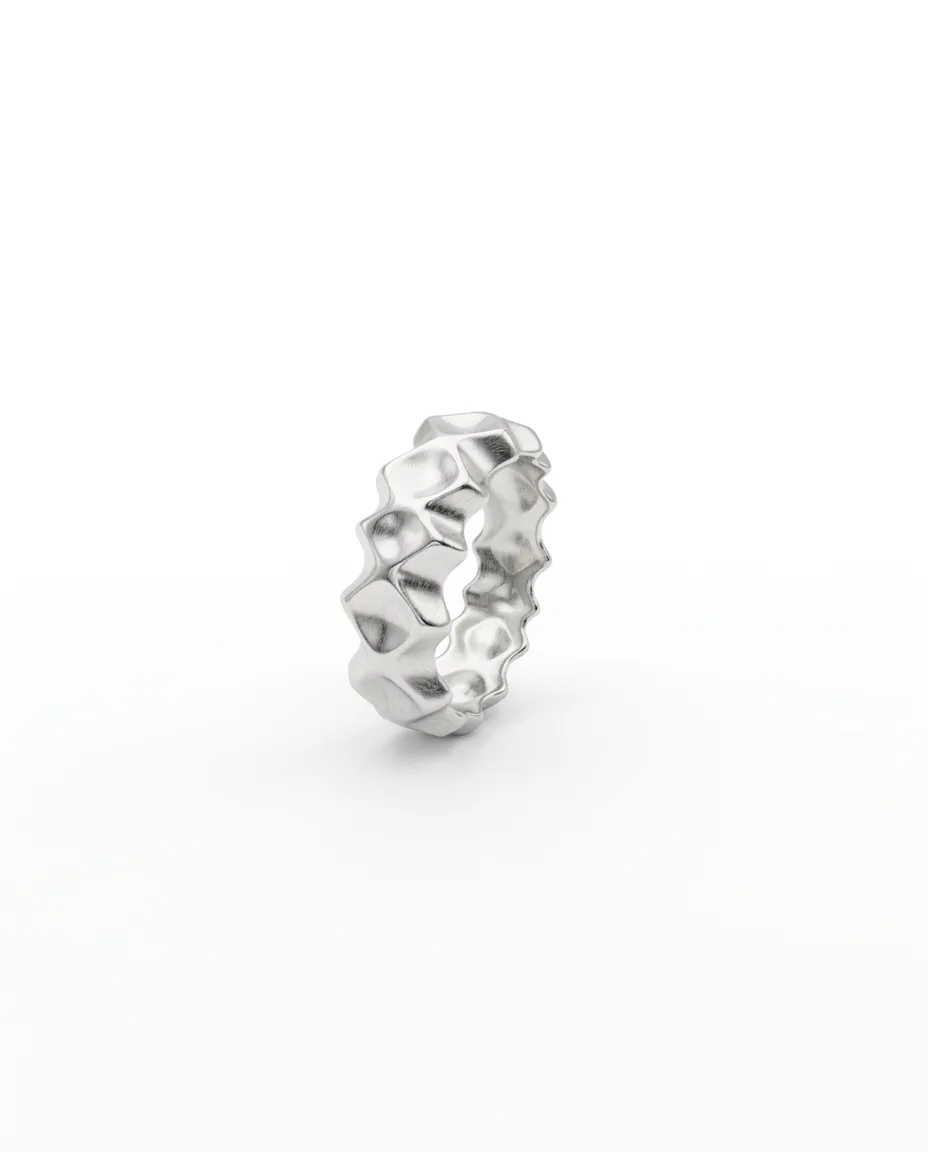 WAVE RING - کاین نقره ۹۲۵
